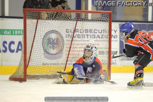 2011-02-27 Zanica 0425 Hockey Milano Rossoblu U10-Diavoli - Vittorio Stiatti